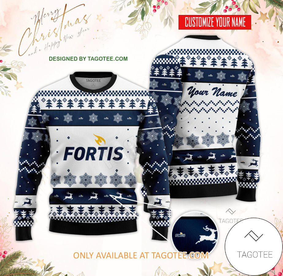 Fortis Institute-Forty Fort Custom Ugly Christmas Sweater - MiuShop
