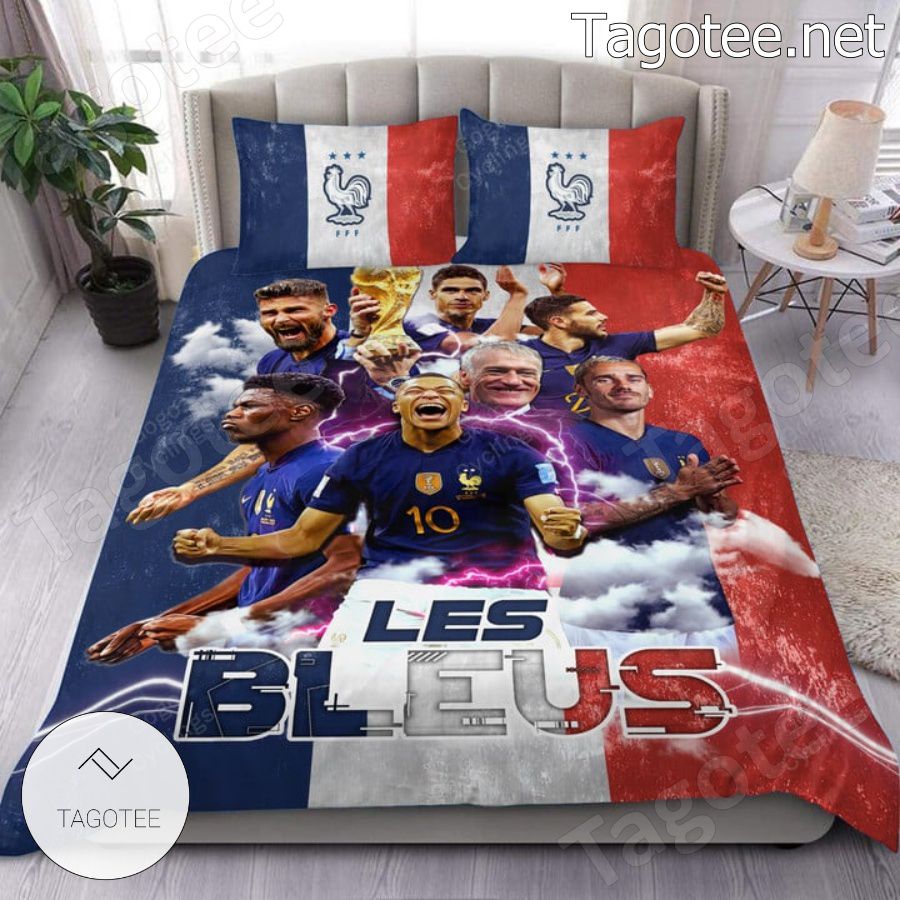 France National Team Les Bleus World Cup 2022 Bedding Set a
