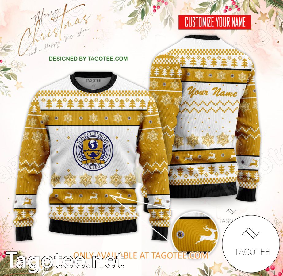 Goldey-Beacom College Custom Ugly Christmas Sweater - MiuShop