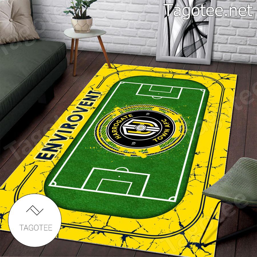 Harrogate Town AFC Sport Rugs Carpet - Tagotee