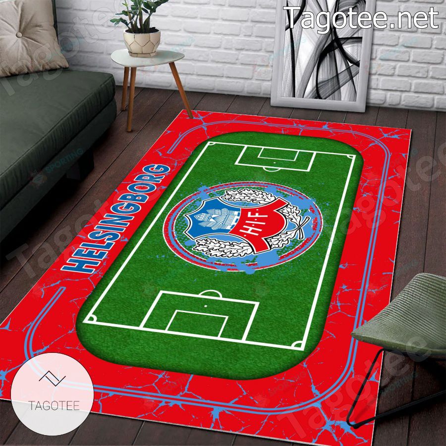 Helsingborgs IF Large Carpet Rugs - Tagotee