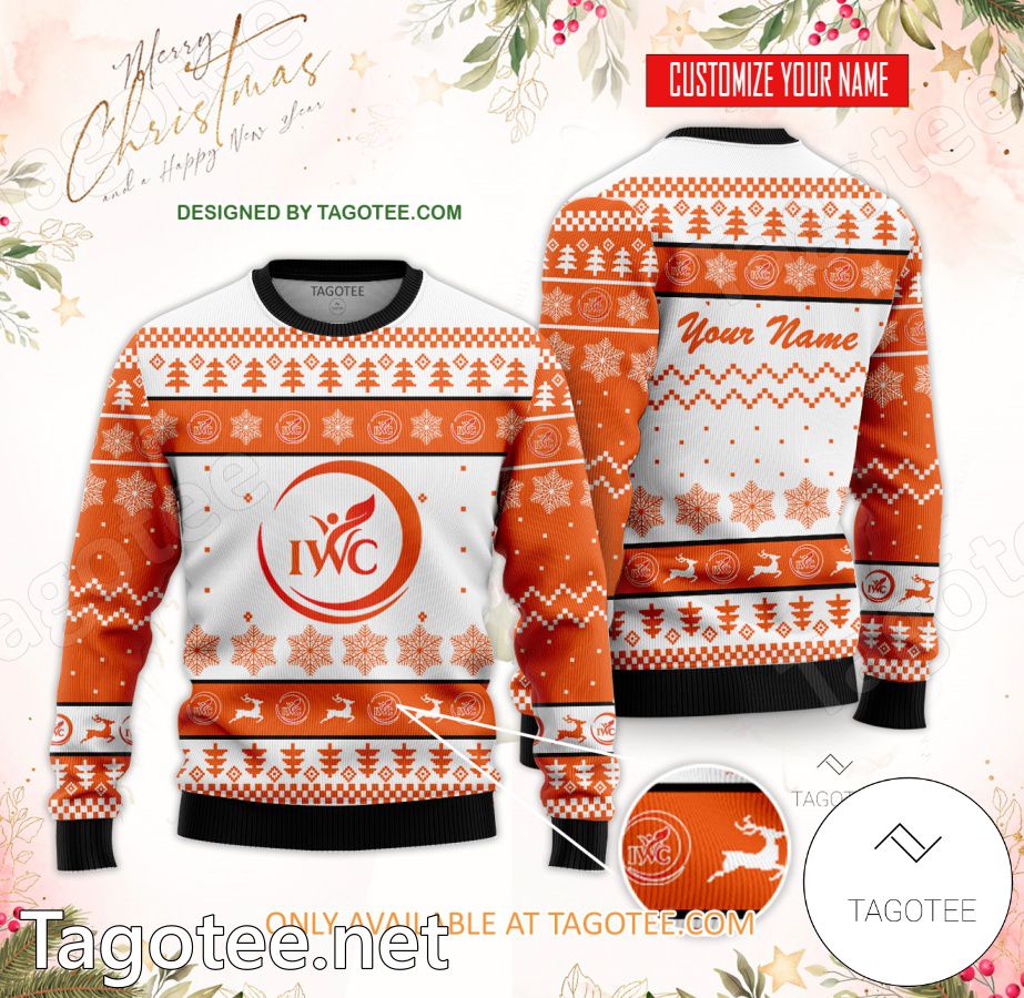 Indiana Wellness College Custom Ugly Christmas Sweater - EmonShop