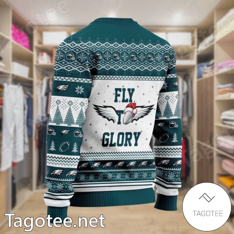 Jalen Hurts Philadelphia Eagles Hurts So Good Fly To Glory Ugly Christmas  Sweater - Tagotee