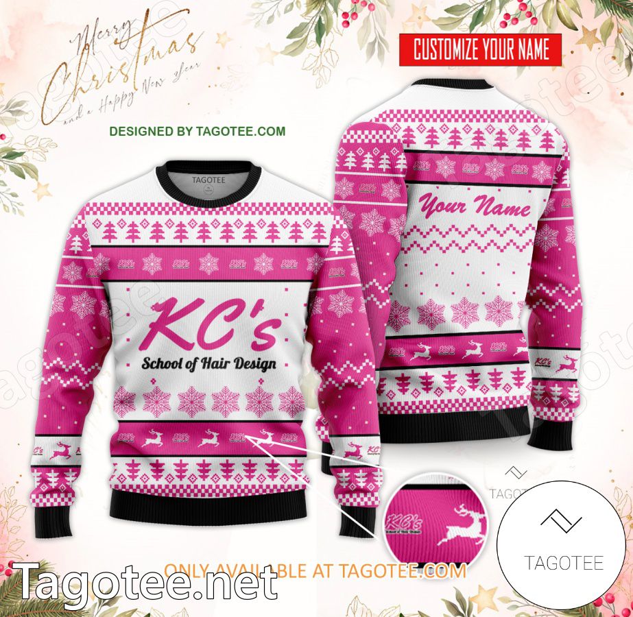 KC's School of Hair Design Custom Ugly Christmas Sweater - MiuShop