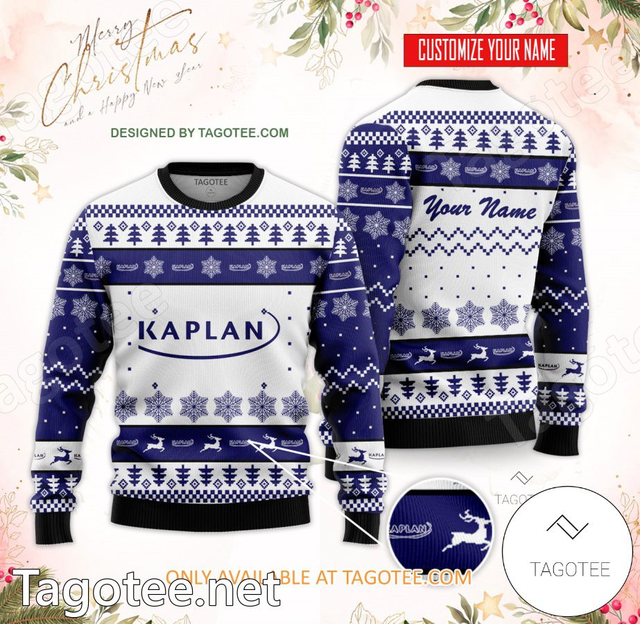 Kaplan Inc. Custom Ugly Christmas Sweater - BiShop
