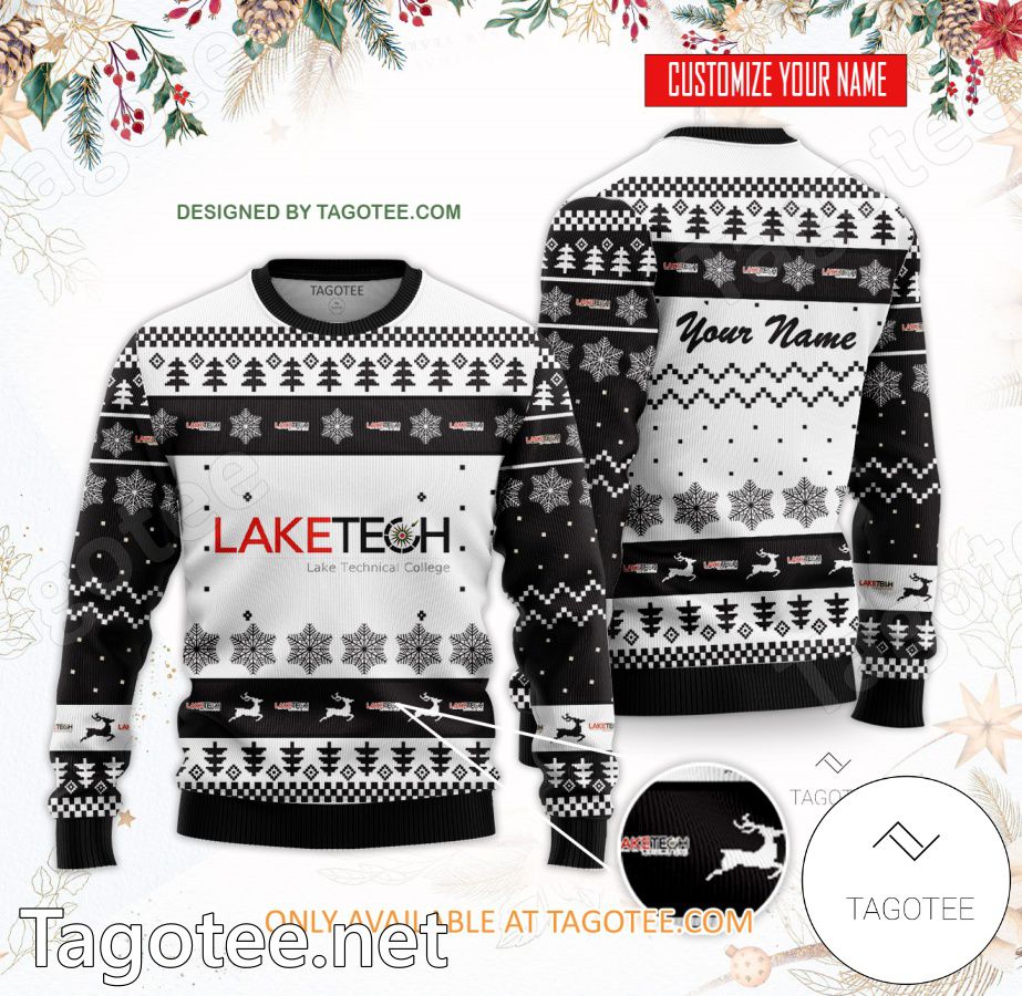 Lake Technical College Custom Ugly Christmas Sweater - BiShop
