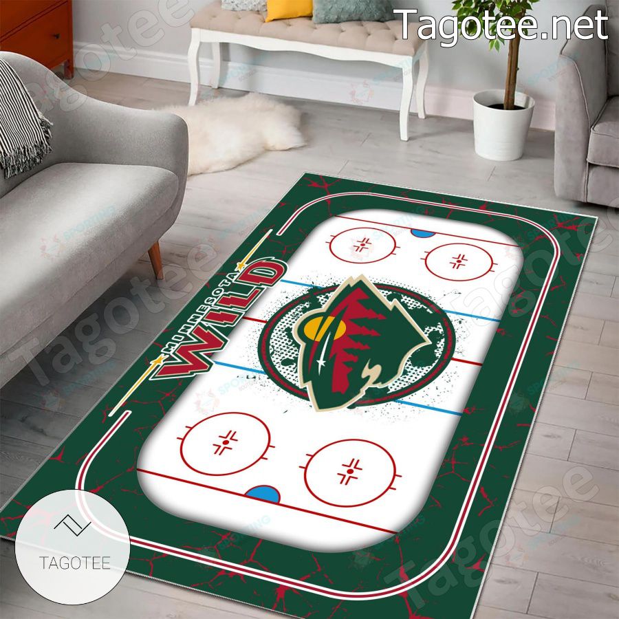 Minnesota Wild Sport Floor Rugs b