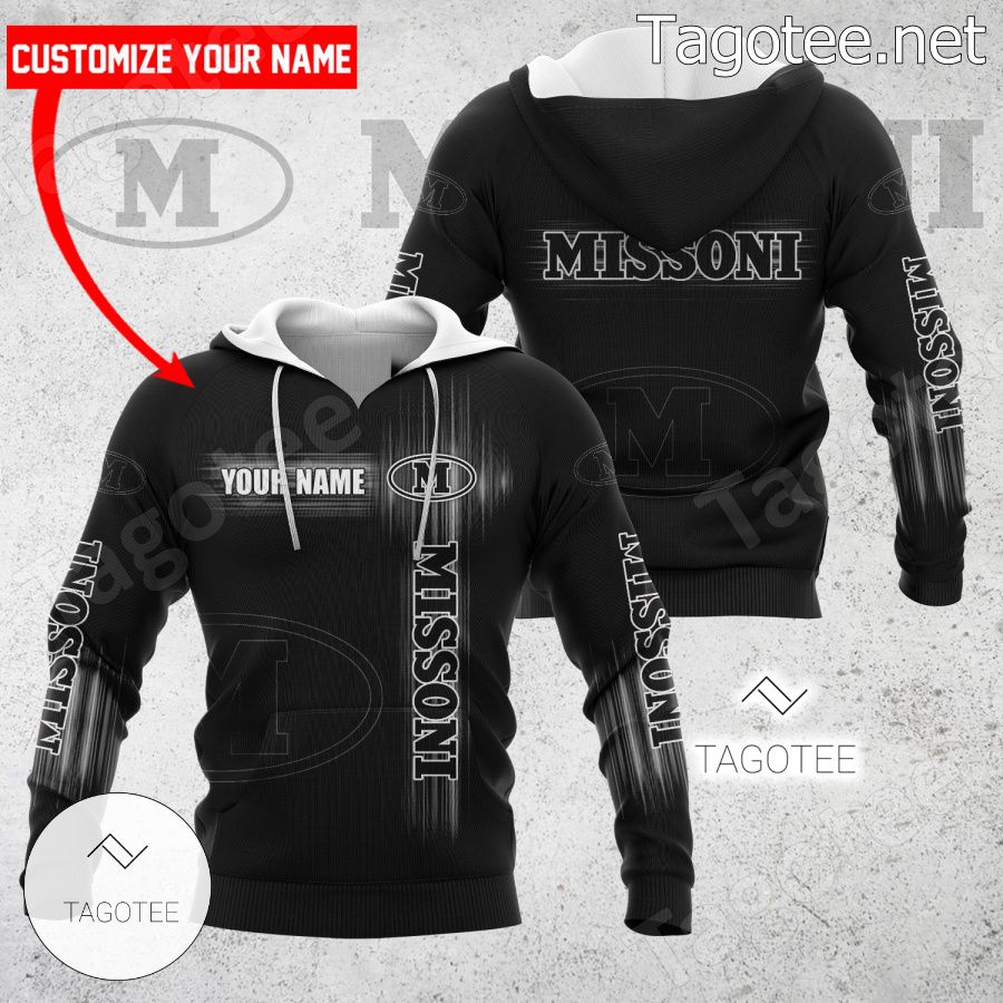 Missoni Custom Logo T-shirt, Hoodie - EmonShop a
