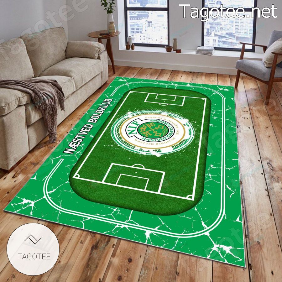 Næstved Boldklub Large Carpet Rugs Tagotee