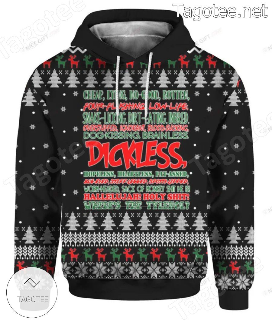 National Lampoon's Christmas Vacation Dickless Hoodie - Tagotee