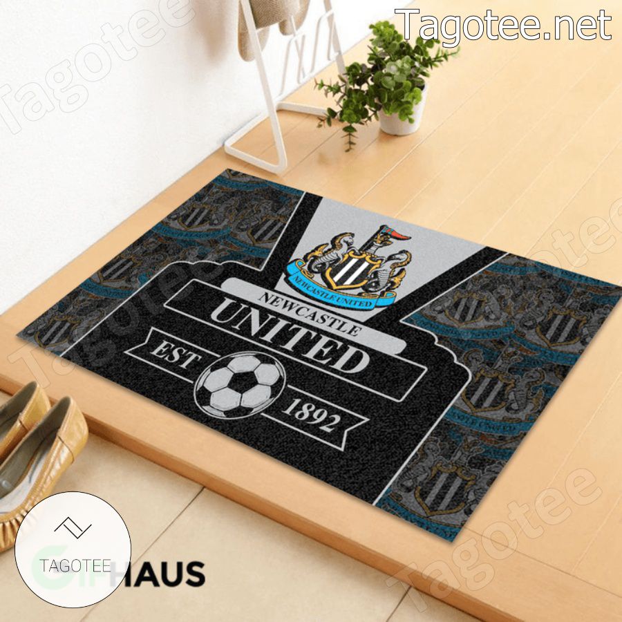 Newcastle United Football Club Est 1892 Doormat a