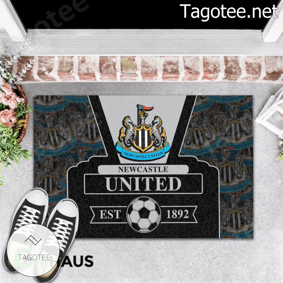 Newcastle United Football Club Est 1892 Doormat