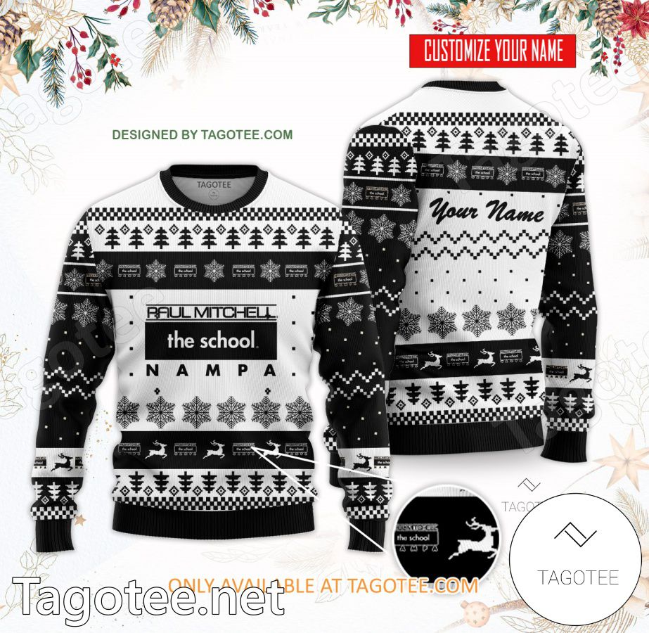 Paul Mitchell the School-Nampa Custom Ugly Christmas Sweater - EmonShop