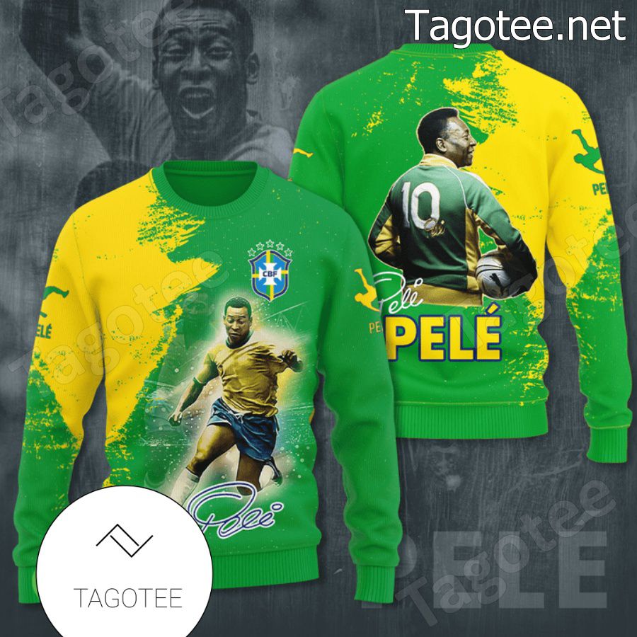 Pele Football Legend T-Shirt Sticker for Sale by emapic