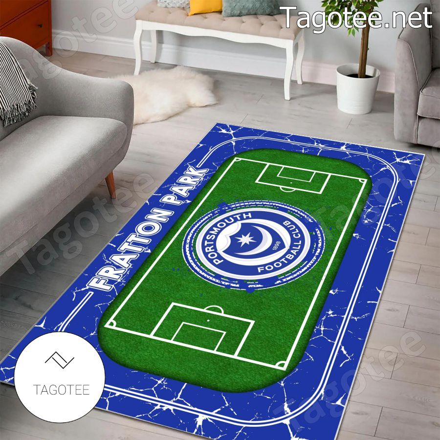 Portsmouth F.C Sport Rugs Carpet - Tagotee