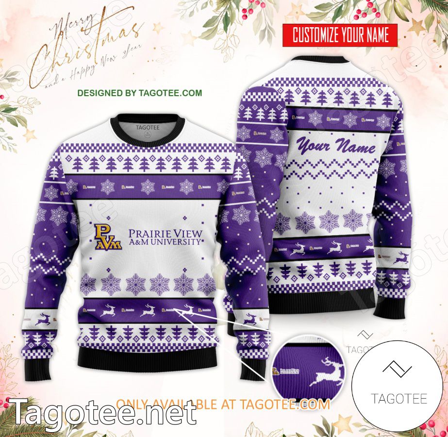 Prairie View A & M University Custom Ugly Christmas Sweater - MiuShop