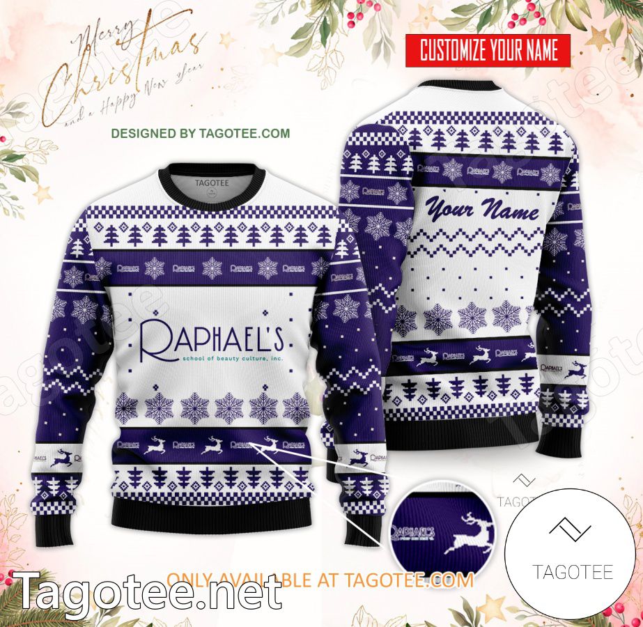 Raphael's School of Beauty Culture Inc-Niles Custom Ugly Christmas Sweater - EmonShop