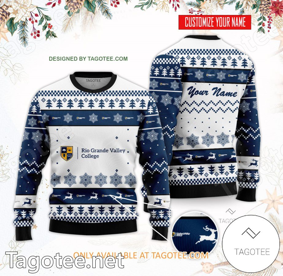 Rio Grande Valley College Custom Ugly Christmas Sweater - BiShop