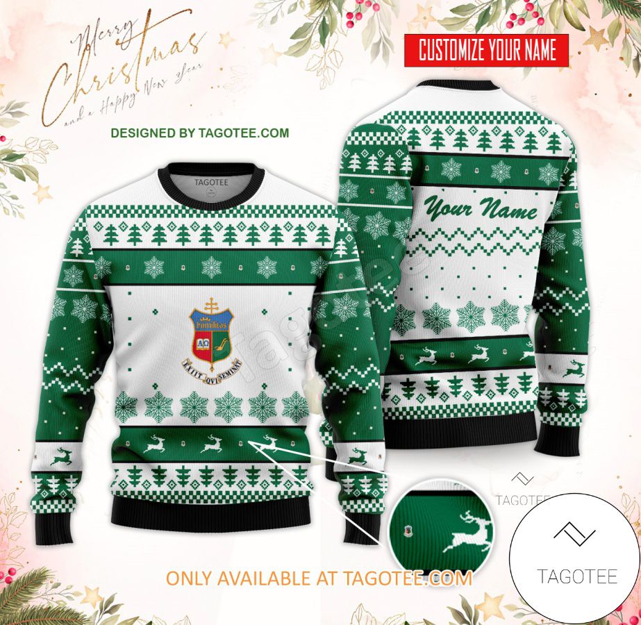 Saint Charles Borromeo Seminary-Overbrook Custom Ugly Christmas Sweater - MiuShop