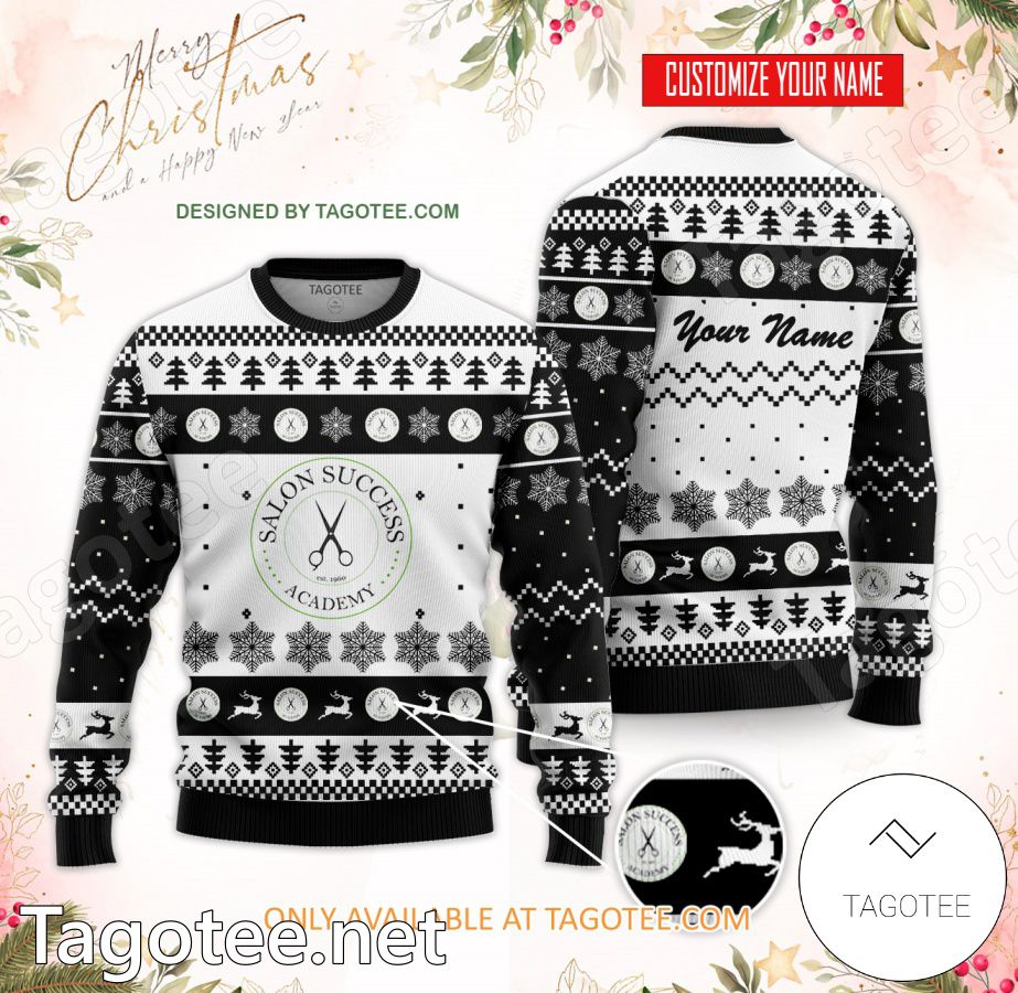 Salon Success Academy-Corona Custom Ugly Christmas Sweater - BiShop