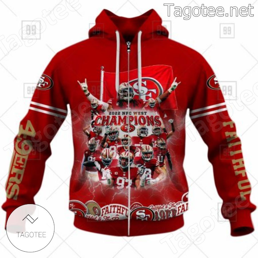 San Francisco 49ers Conquered The West 2022 NFC West Division Champions  shirt, hoodie, sweater, long sleeve and tank top