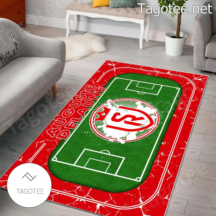 Stade de Reims Sport Rugs Carpet b