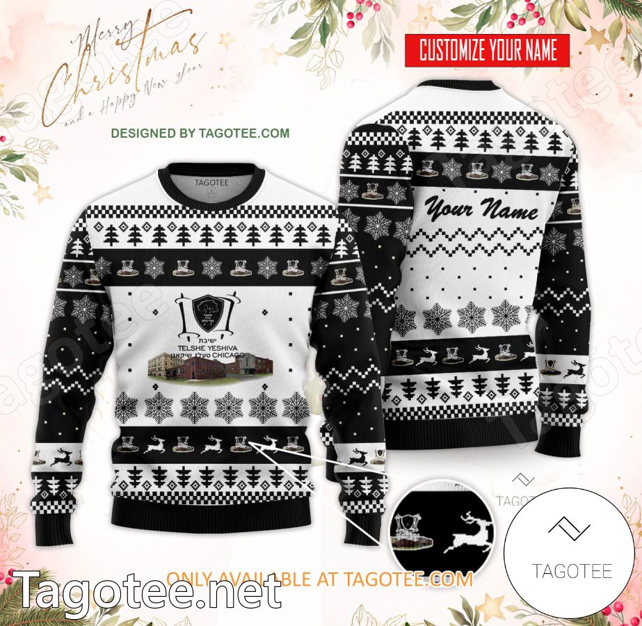 Telshe Yeshiva-Chicago Custom Ugly Christmas Sweater - BiShop