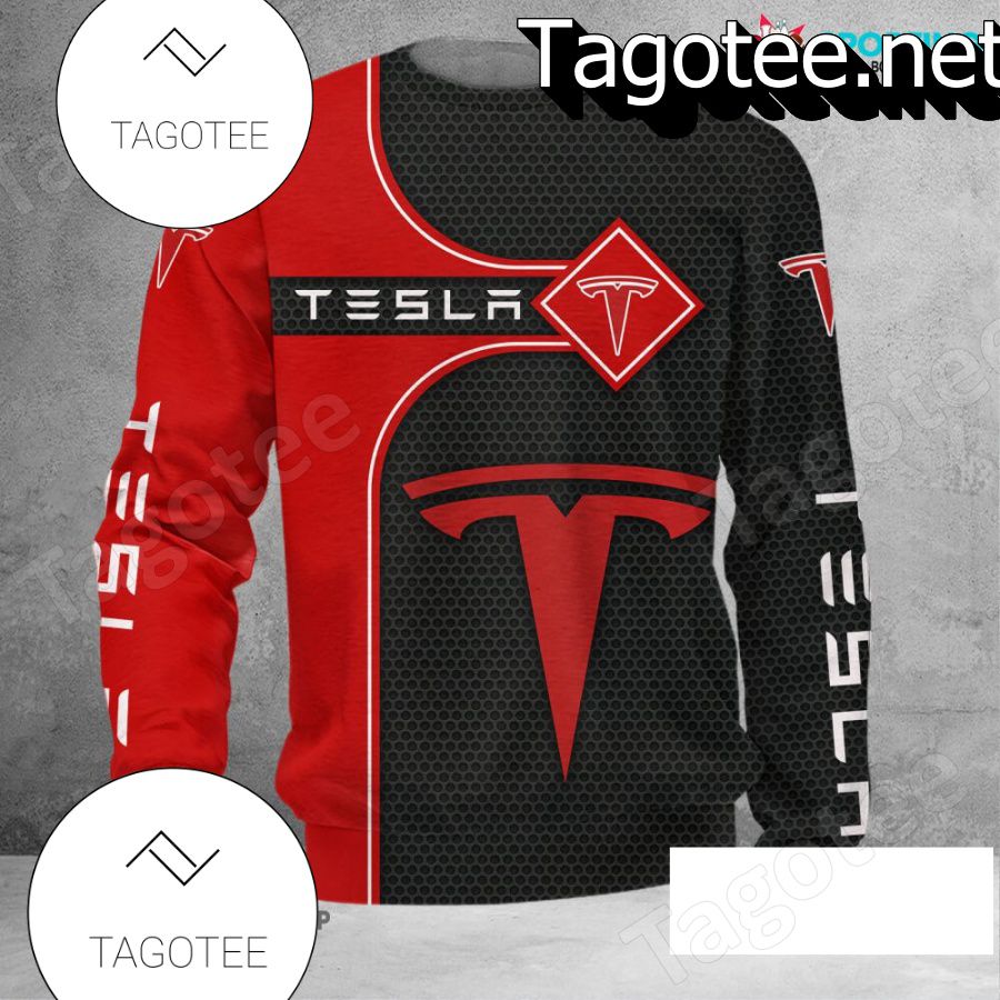 Tesla Logo Unisex Shirt Apparel Tagotee 