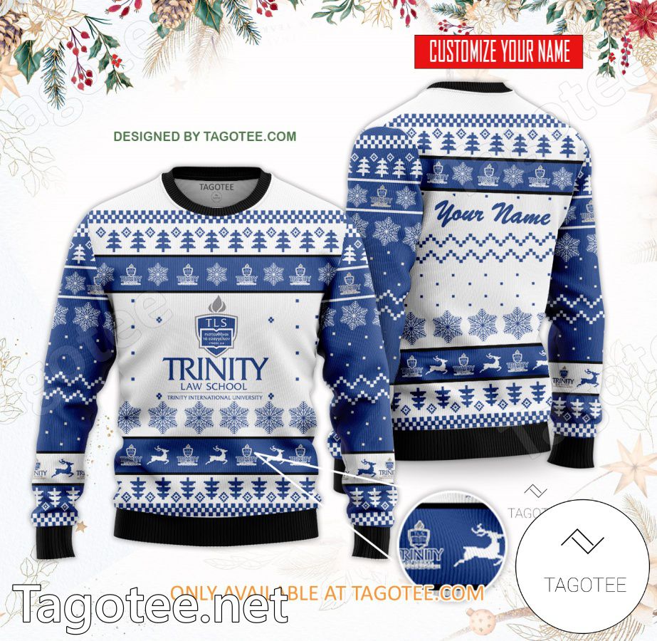 Trinity Law School Custom Ugly Christmas Sweater - BiShop
