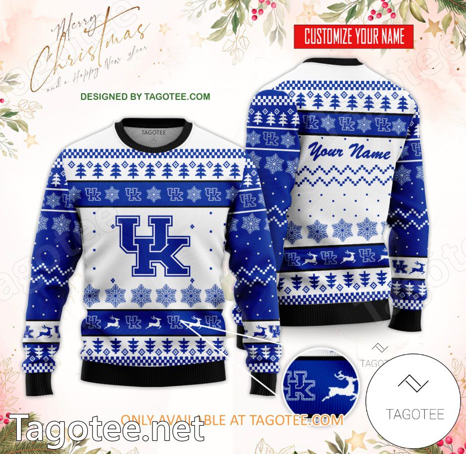 University of Kentucky Wildcats Womens Christmas Sweater – Ugly