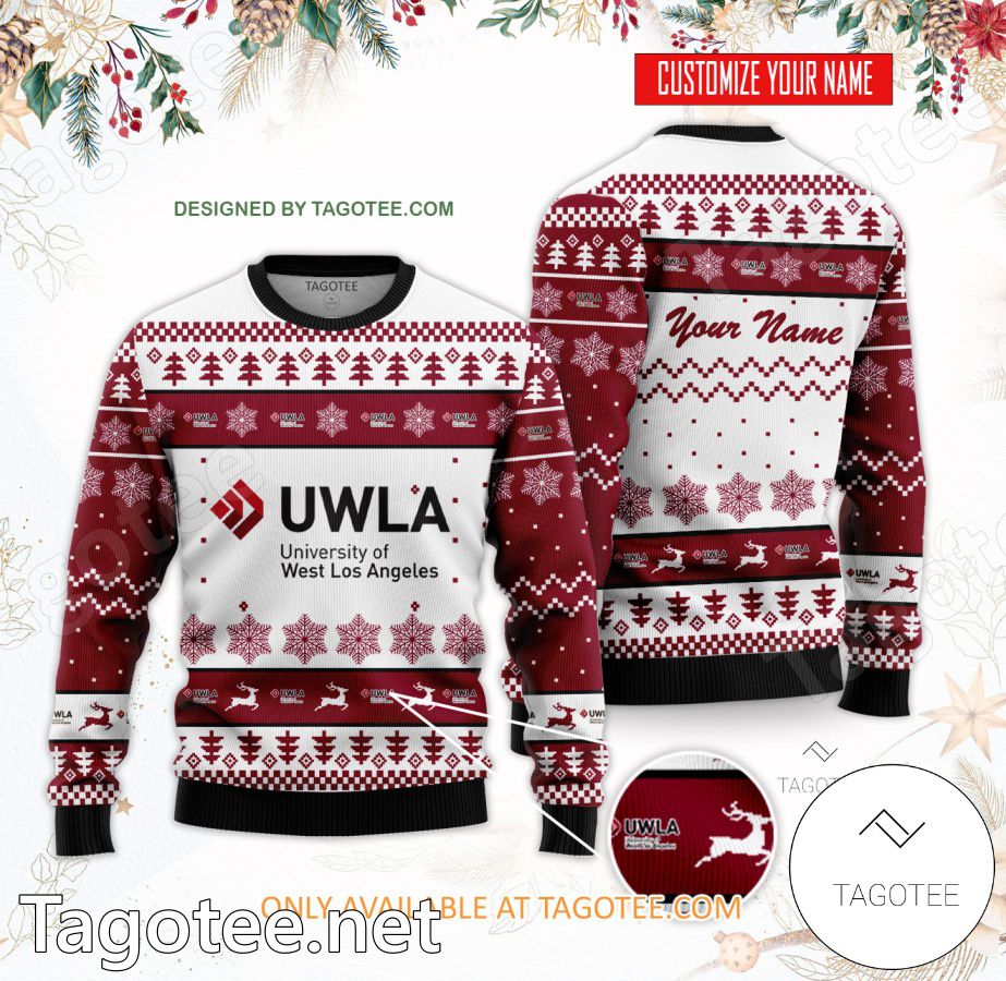 University of West Los Angeles - Chatsworth Custom Ugly Christmas Sweater - BiShop