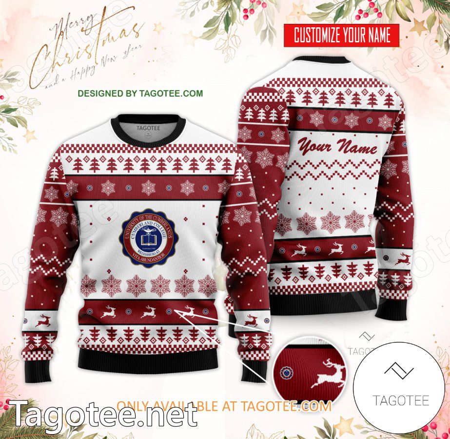 University of the Cumberlands Custom Ugly Christmas Sweater - MiuShop
