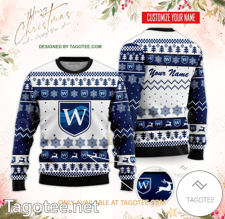 Westcliff University Custom Ugly Christmas Sweater - EmonShop