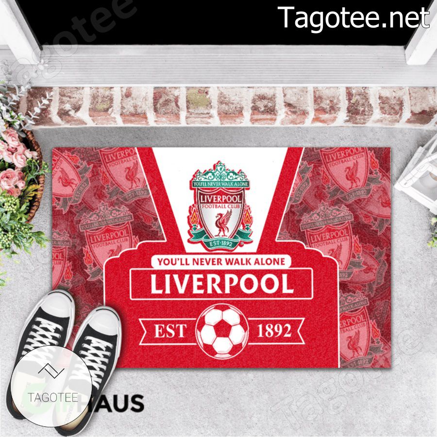 You'll Never Walk Alone Liverpool Football Club Est 1892 Doormat