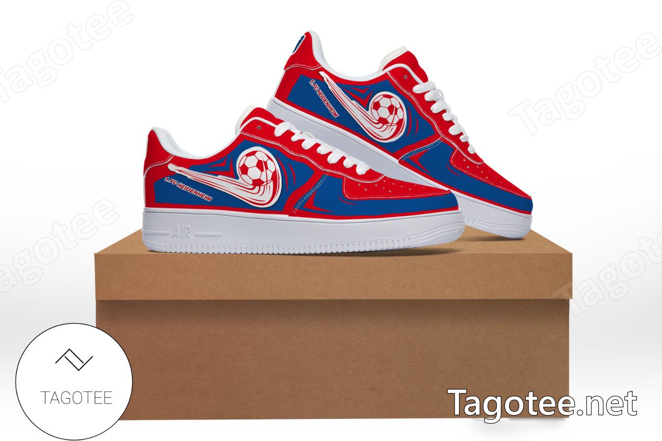 NFL Chicago Bears Nike Air Force 1 Low Top Shoes - Tagotee