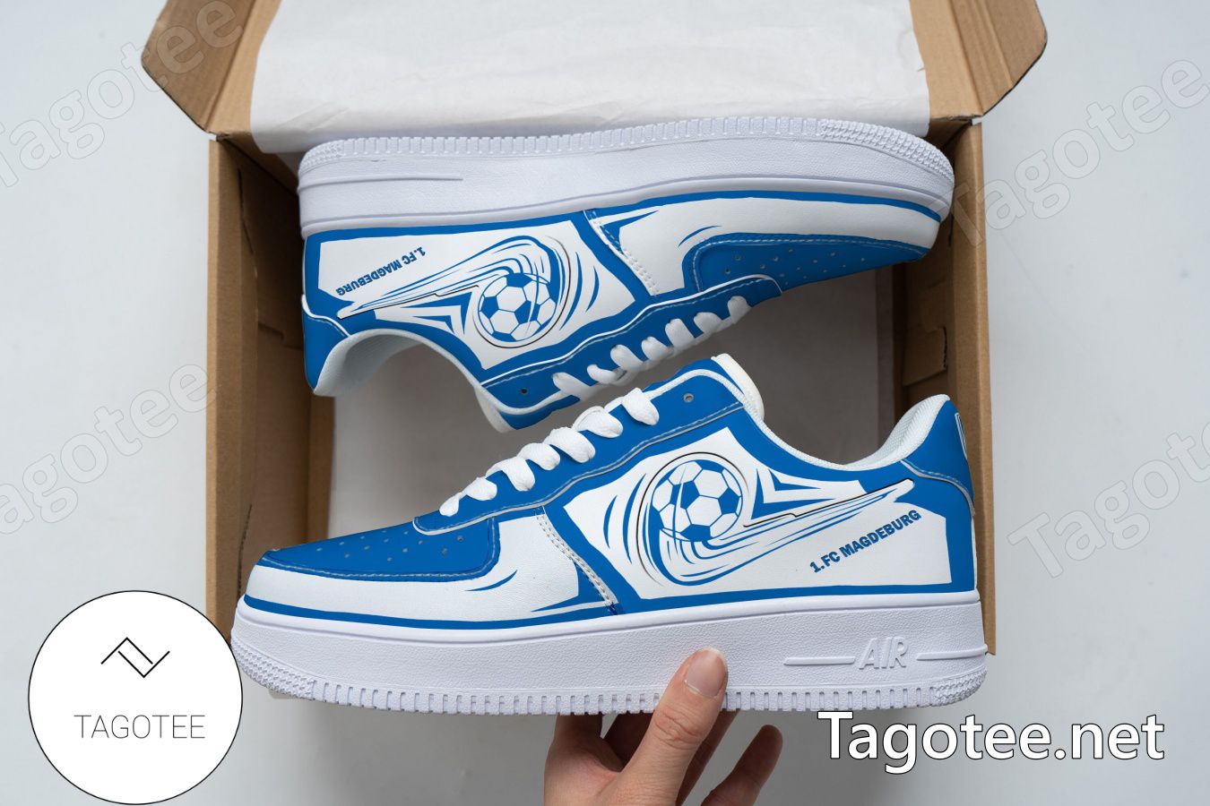 1. FC Magdeburg Logo Air Force 1 Shoes a