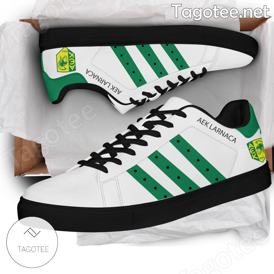 AEK Larnaca Logo Stan Smith Shoes - BiShop-a