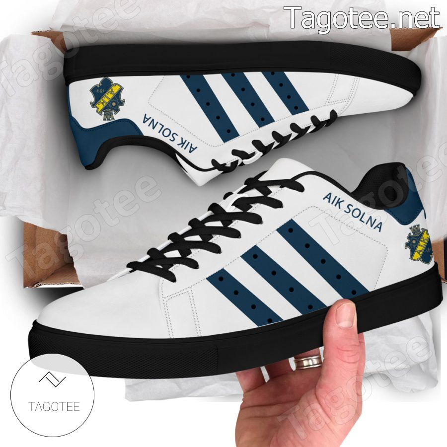 AIK Solna Logo Stan Smith Shoes - BiShop a