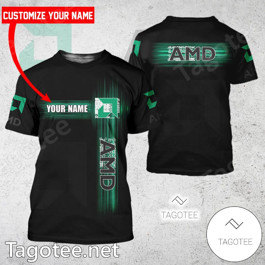AMD Custom Logo T-shirt, Hoodie - MiuShop