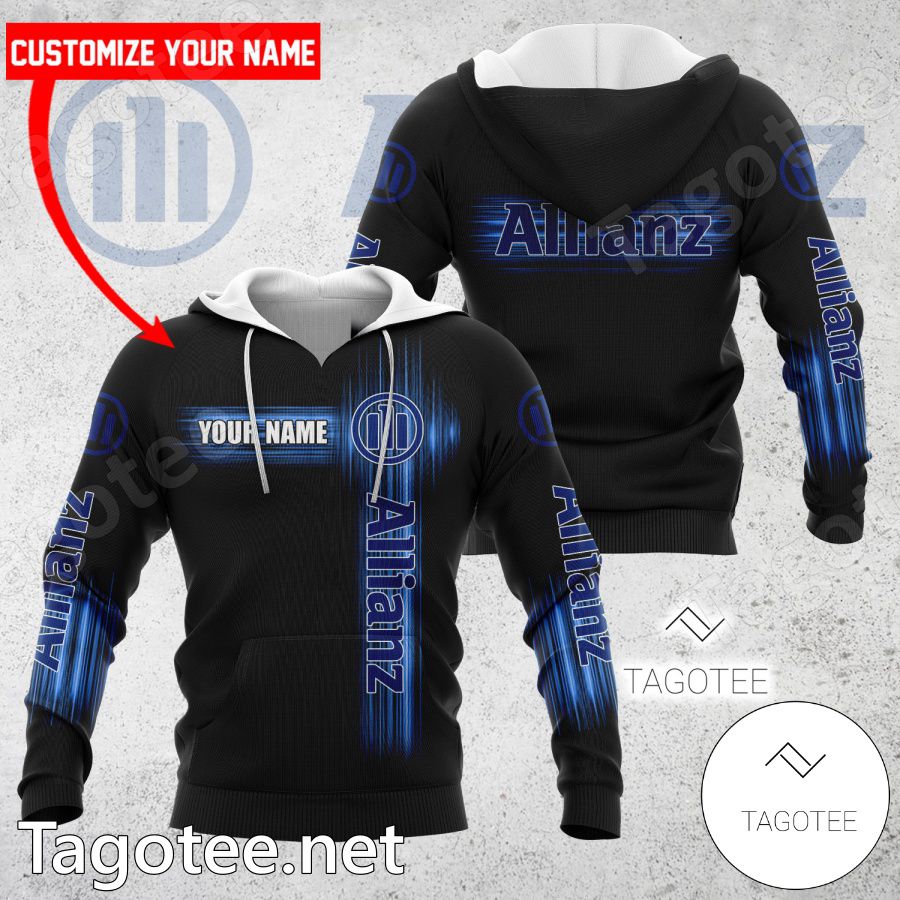 Allianz Custom Logo T-shirt, Hoodie - BiShop a