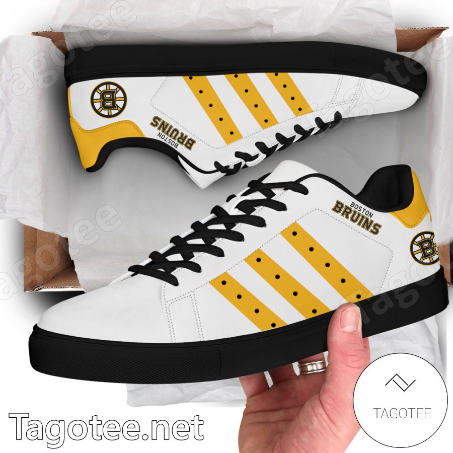 Boston Bruins Hockey Stan Smith Shoes - EmonShop a