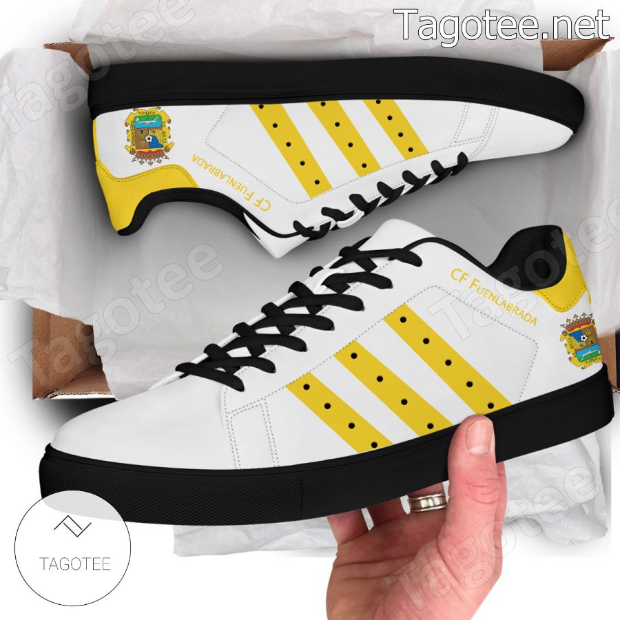 CF Fuenlabrada Logo Stan Smith Shoes - BiShop a