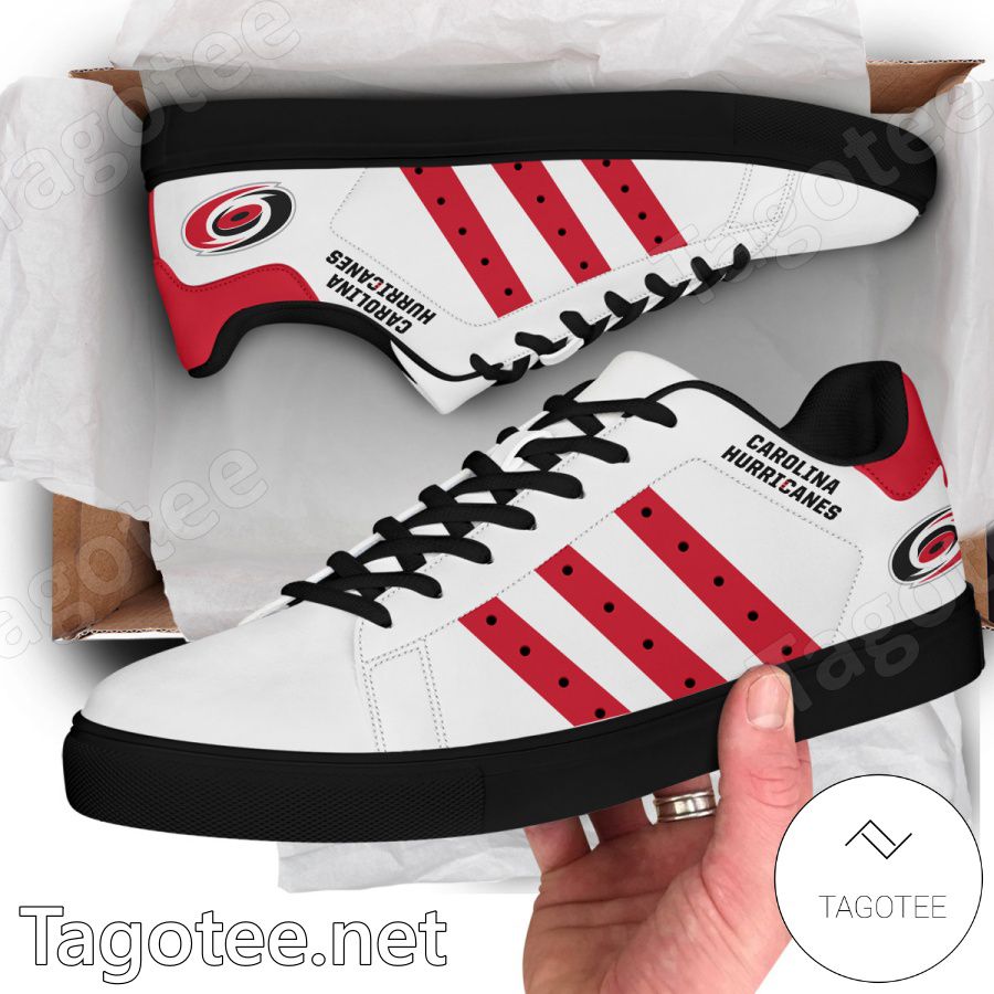 Carolina Hurricanes Hockey Stan Smith Shoes - EmonShop a