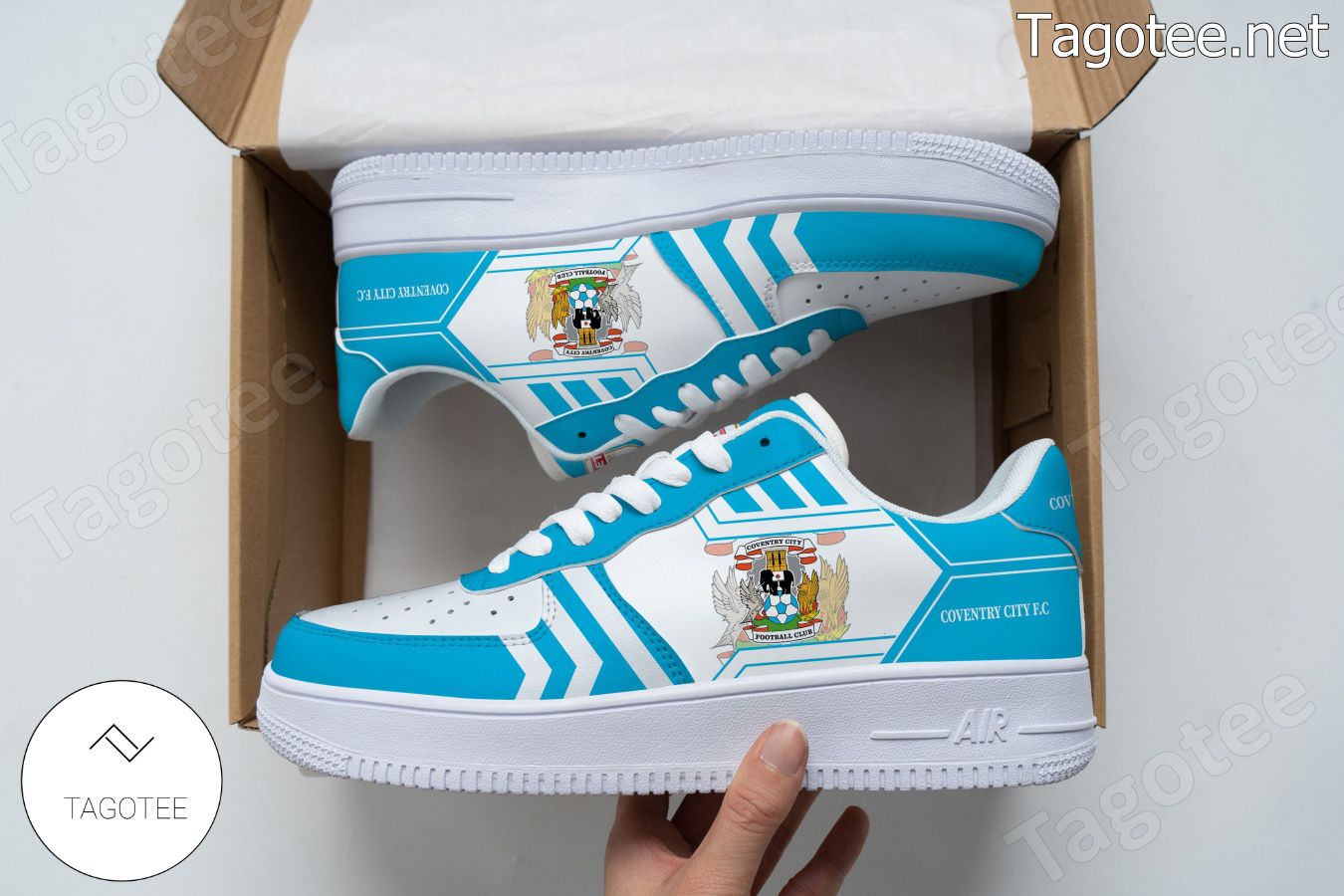 Coventry City F.C Logo Air Force 1 Shoes a
