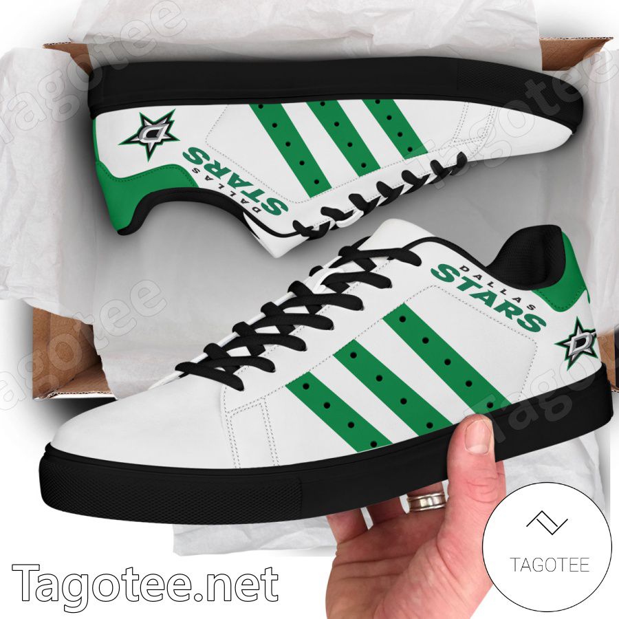 Dallas Stars Hockey Stan Smith Shoes - EmonShop a