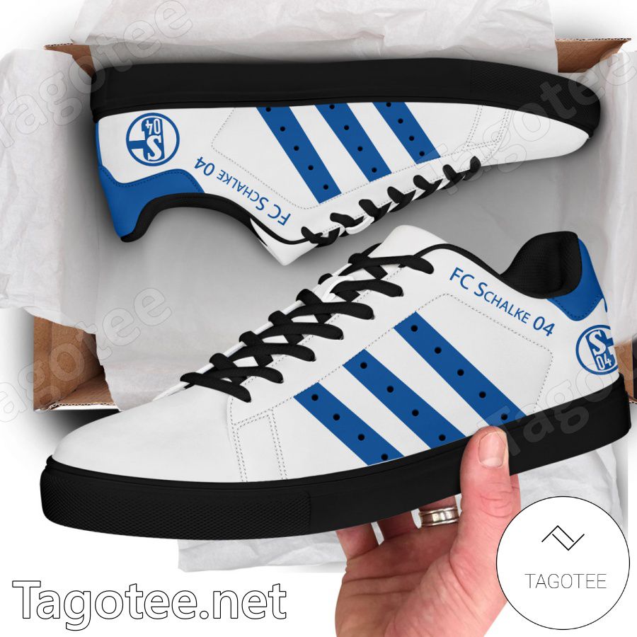 FC Schalke 04 Logo Stan Smith Shoes - BiShop a