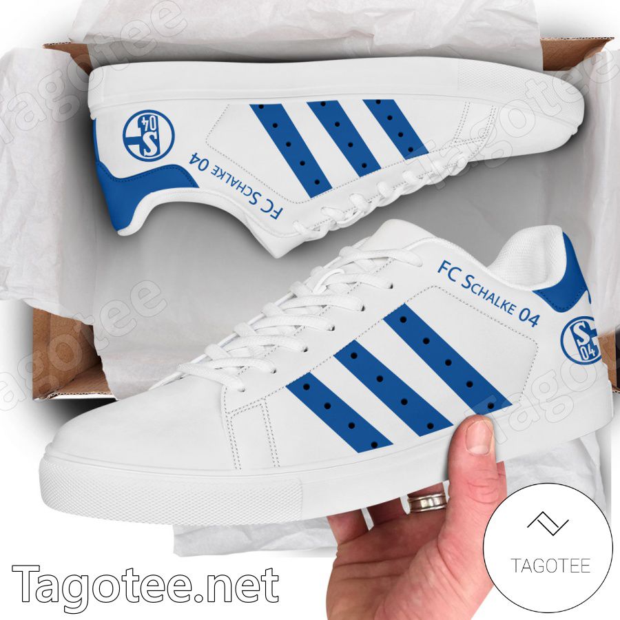 FC Schalke 04 Logo Stan Smith Shoes - BiShop
