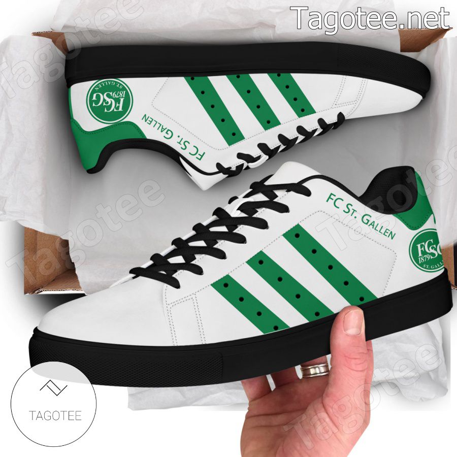 FC St. Gallen Logo Stan Smith Shoes - BiShop a