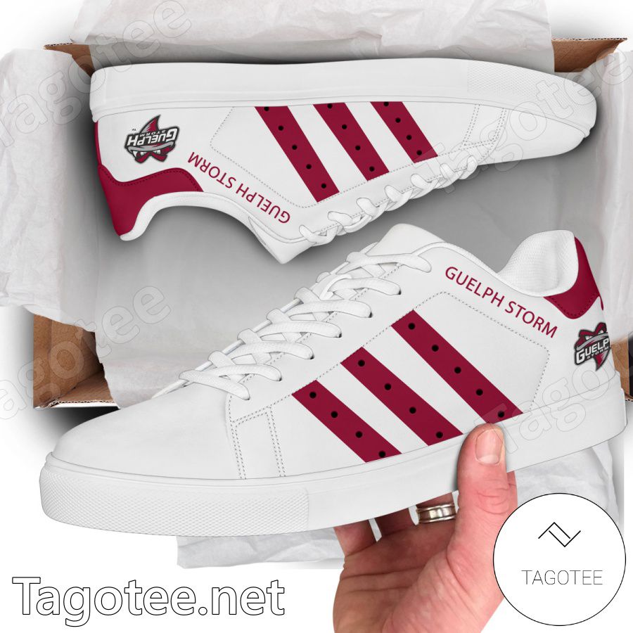 Guelph Storm Hockey Stan Smith Shoes - EmonShop