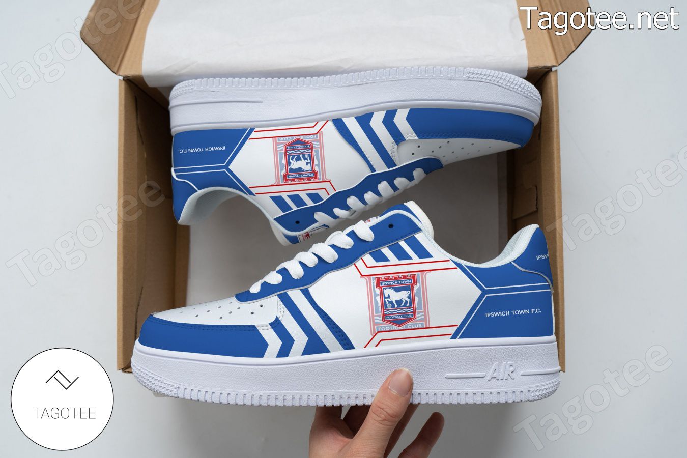 Ipswich Town F.C Logo Air Force 1 Shoes a
